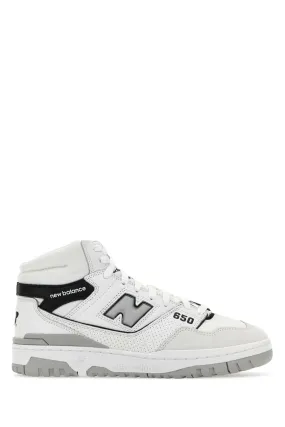 New Balance Multicolor Leather And Suede 650 Sneakers