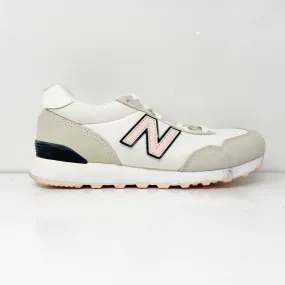 New Balance Womens 515 V3 WL515CT3 White Casual Shoes Sneakers Size 8 D