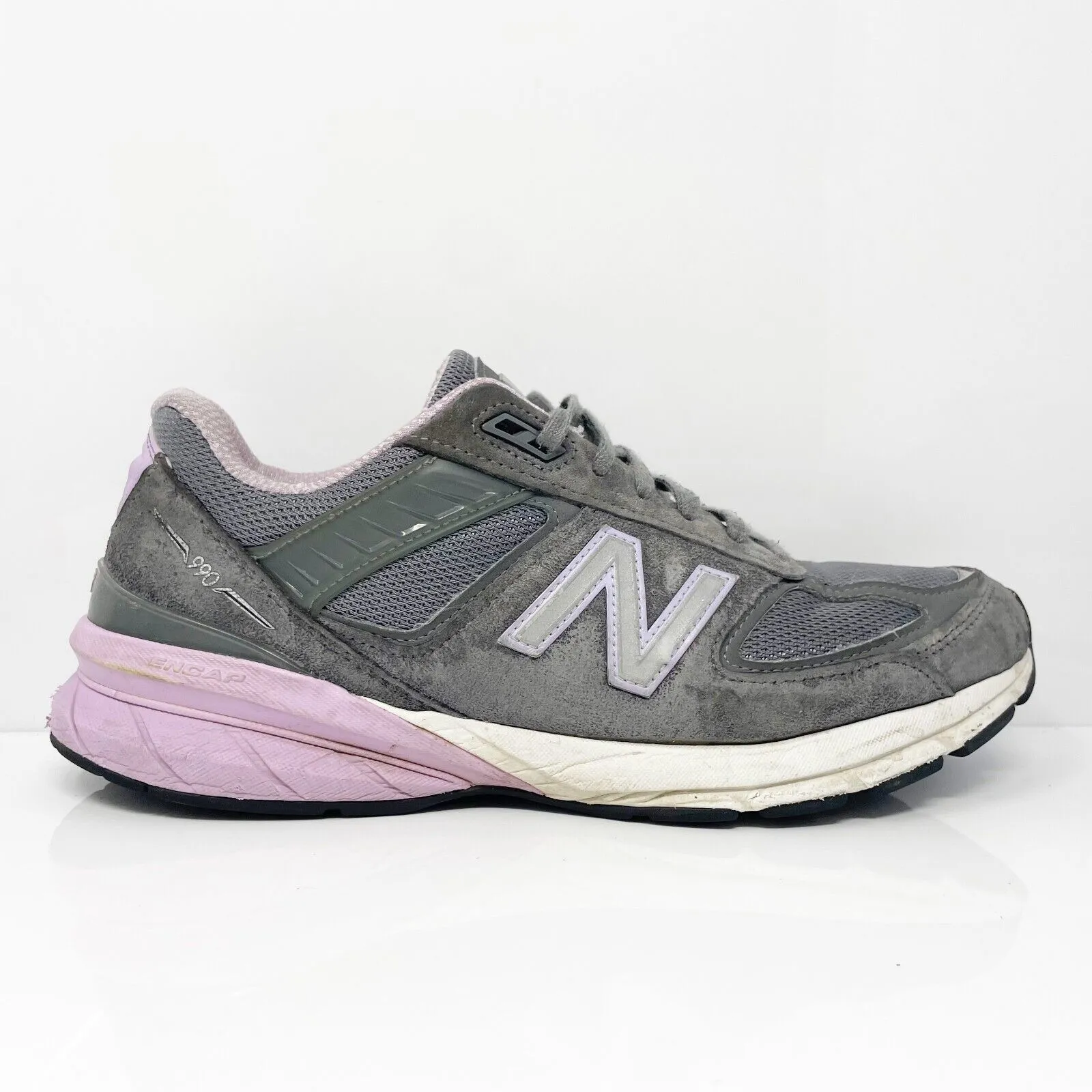 New Balance Womens 990 V5 W990DV5 Gray Running Shoes Sneakers Size 11 B