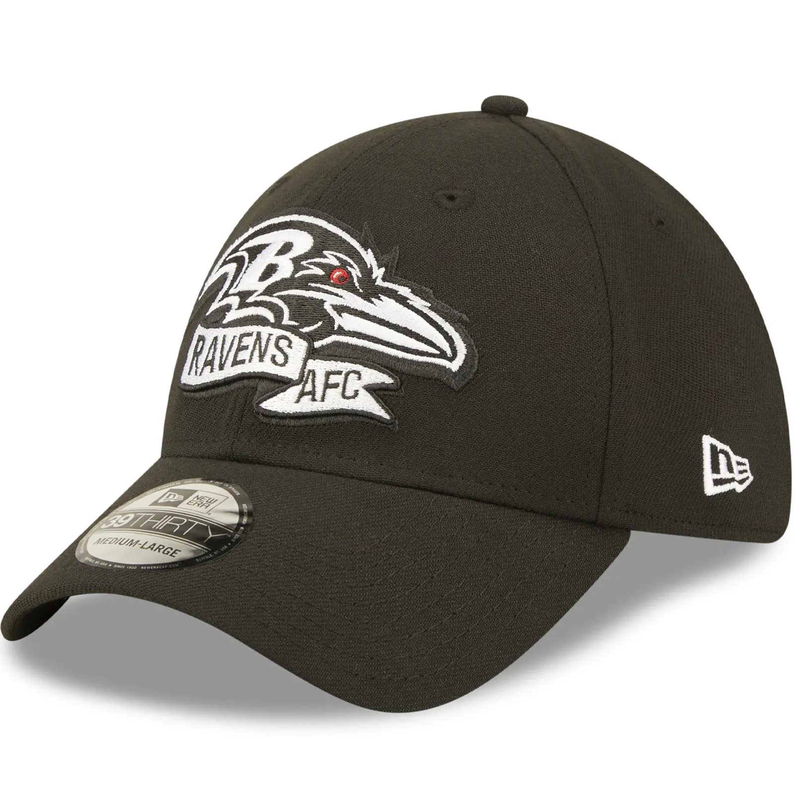 New Era Baltimore Ravens NFL 39THIRTY Sideline 2022 Baseball Cap Black
