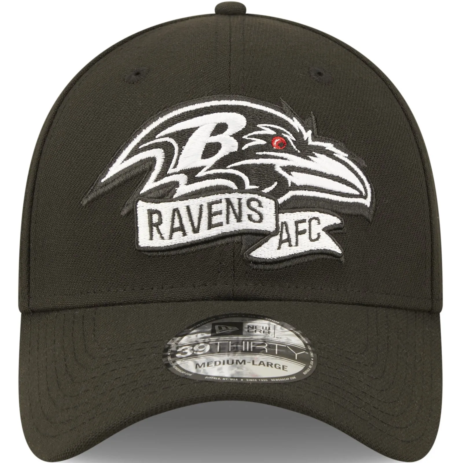 New Era Baltimore Ravens NFL 39THIRTY Sideline 2022 Baseball Cap Black