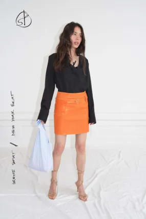 New York Skirt - Tangerine