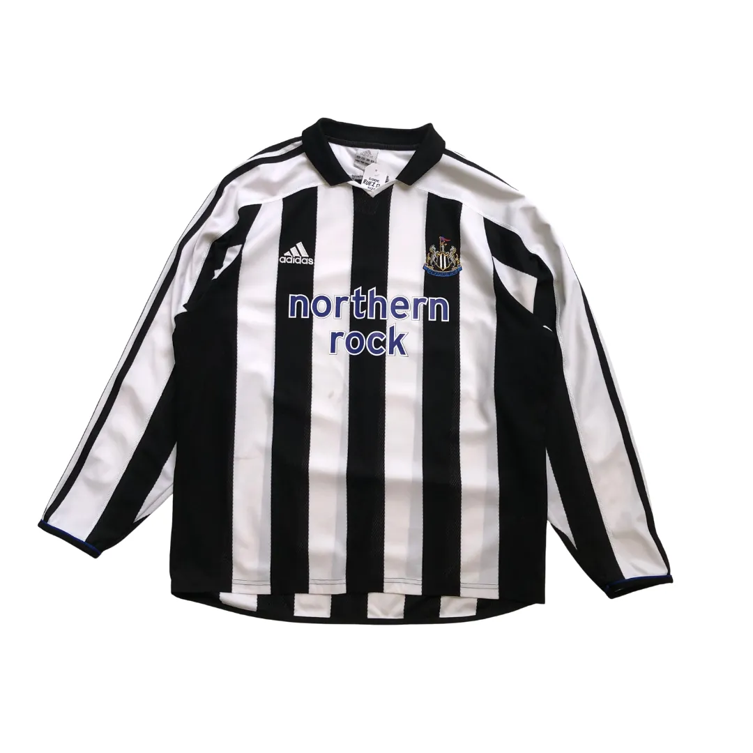 Newcastle Original 2003/2005 Adidas Home Football Shirt Large