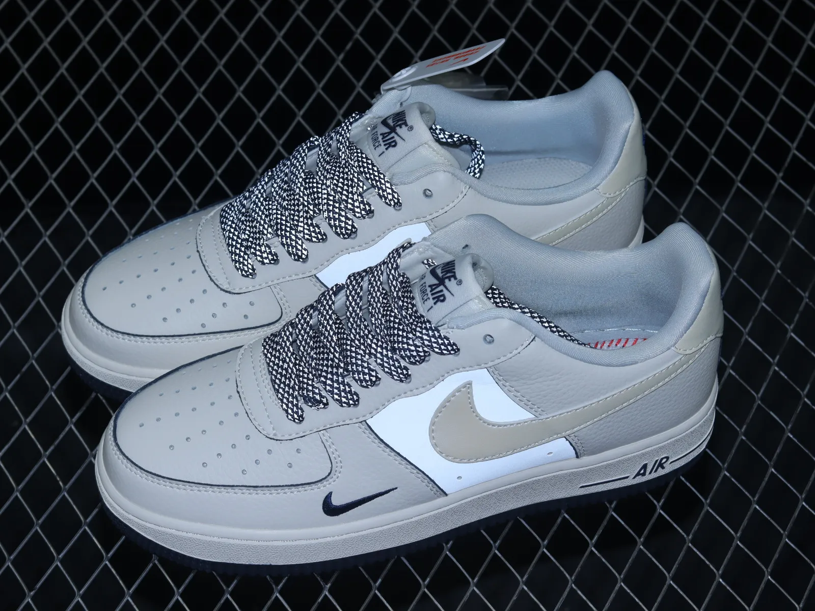 Nike Air Force 1 07 Low Rice White Dark Blue DD9915-622