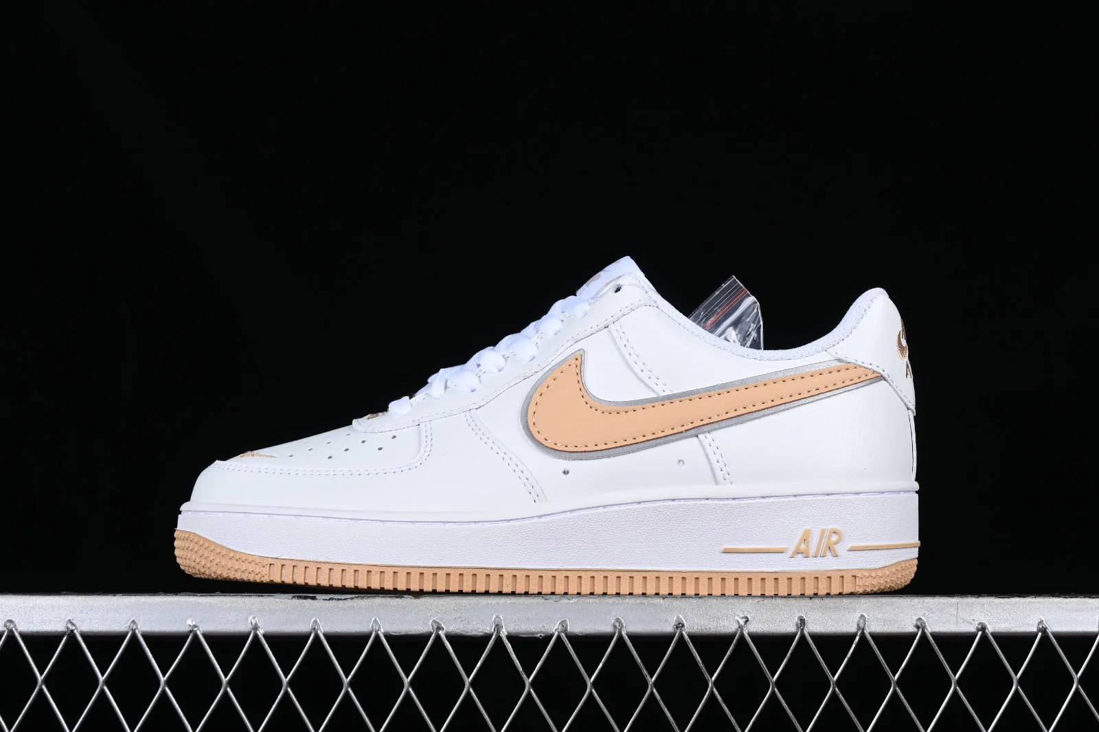 Nike Air Force 1 07 Low Swoosh White Khaki CV5696-967