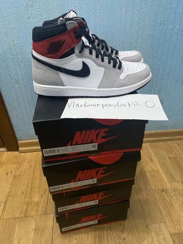 Nike air jordan 1 retro high og smoke grey