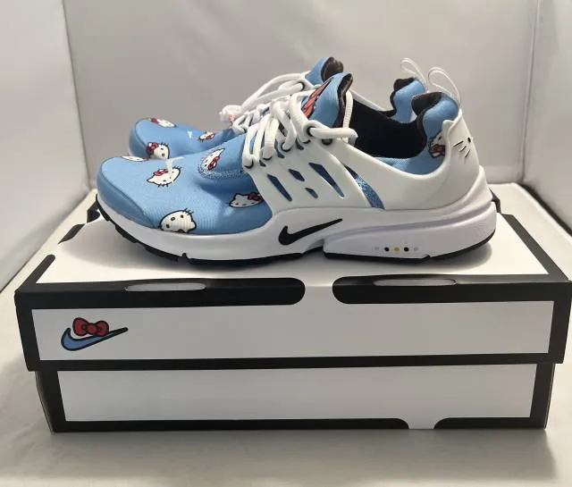 Nike air presto hello kitty university blue new in box