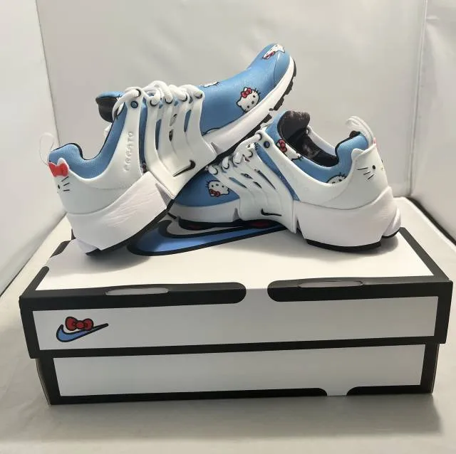 Nike air presto hello kitty university blue new in box