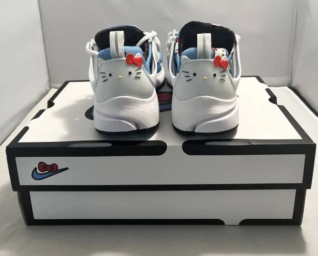 Nike air presto hello kitty university blue new in box