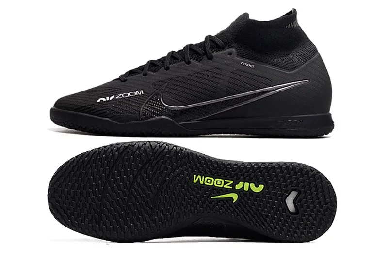 Nike Air Zoom Mercurial Superfly 9 Elite Indoor Shadow Pack - Black/Dark Smoke Grey/White