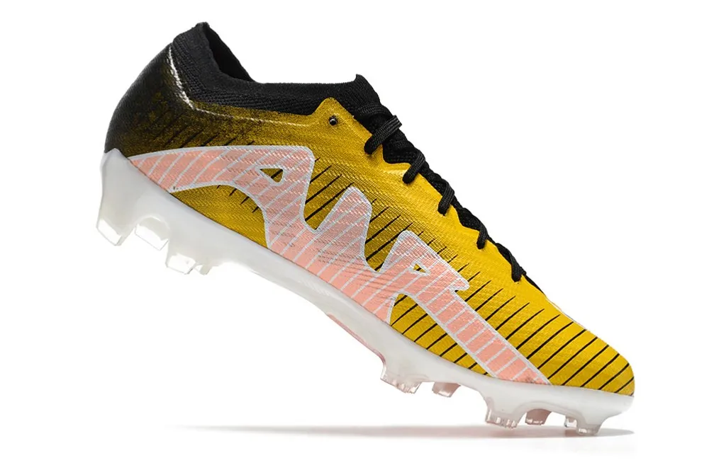 Nike Air Zoom Mercurial Vapor 15 Elite FG KM PSG Mbappe - Gold/Multi-Black/White