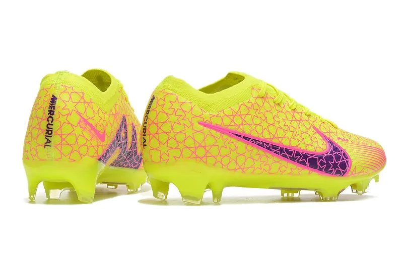Nike Air Zoom Mercurial Vapor 15 Elite FG - Yellow/Red/Pink