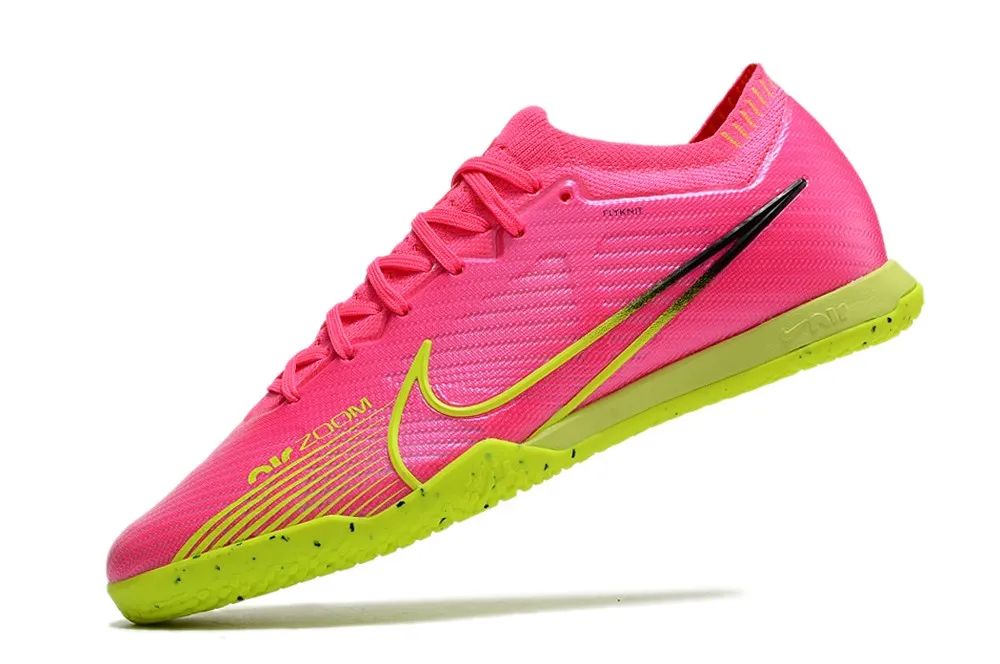 Nike Air Zoom Mercurial Vapor 15 Elite Indoor Luminous Pack - Pink Blast/Volt/Gridiron
