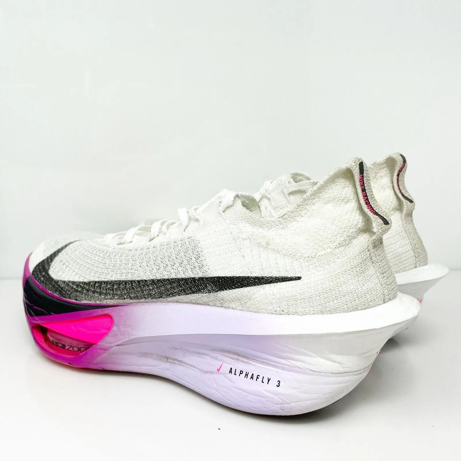 Nike Mens Air Zoom Alphafly Next FD8311 White Running Shoes Sneakers Size 9.5