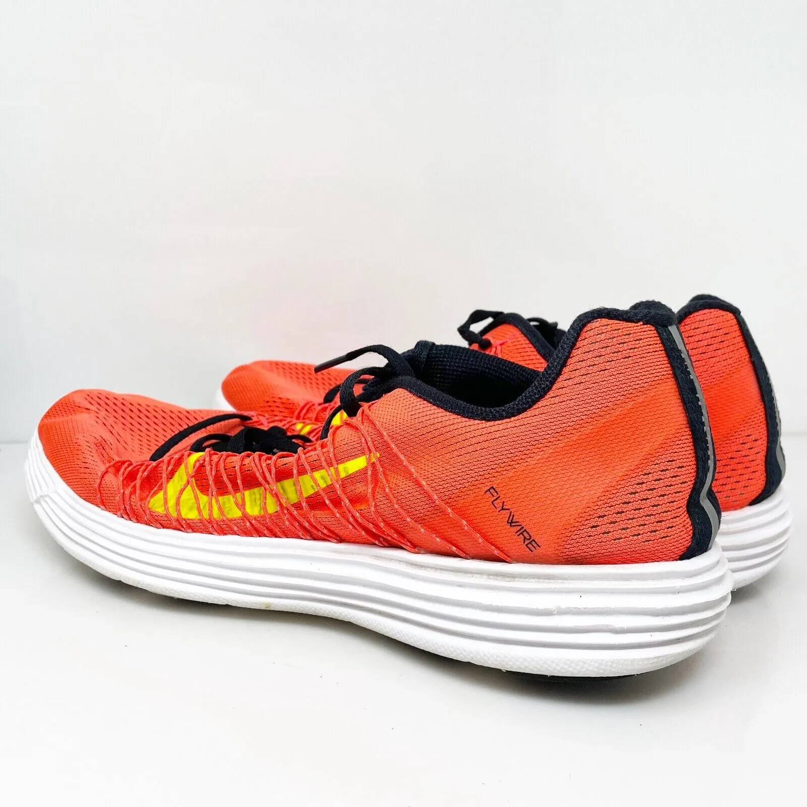 Nike Mens Lunaracer Plus 3 554675-607 Orange Running Shoes Sneakers Size 10.5