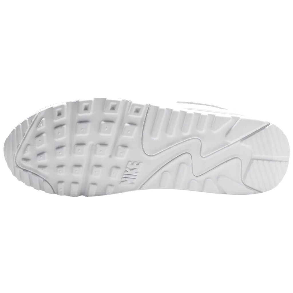 Nike Mens Trainers Air Max 90 Casual Lace-Up Low-Top Sneakers Textile Leather - UK 7