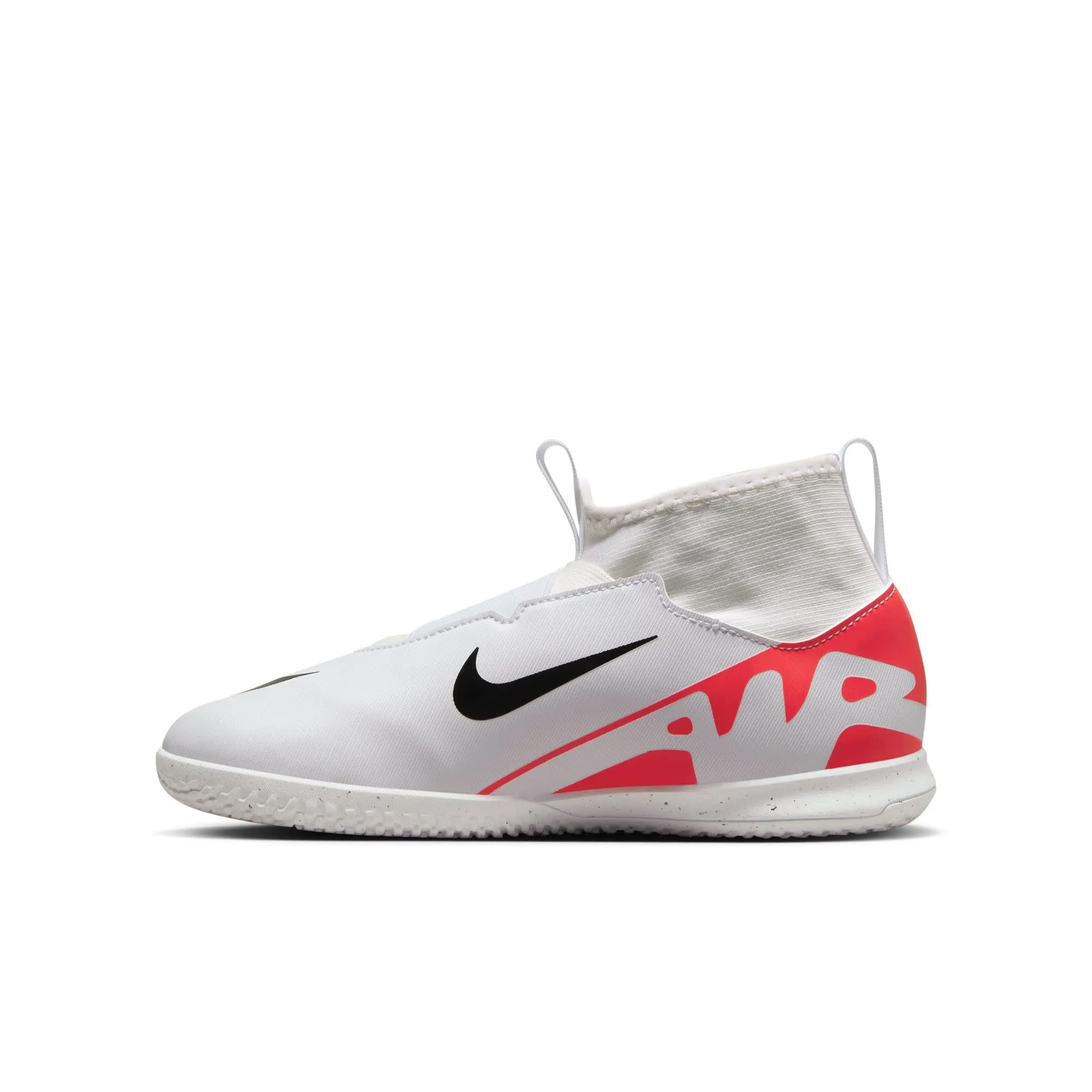 Nike Mercurial Superfly 9 Academy Indoor Jr (White/Crimson)