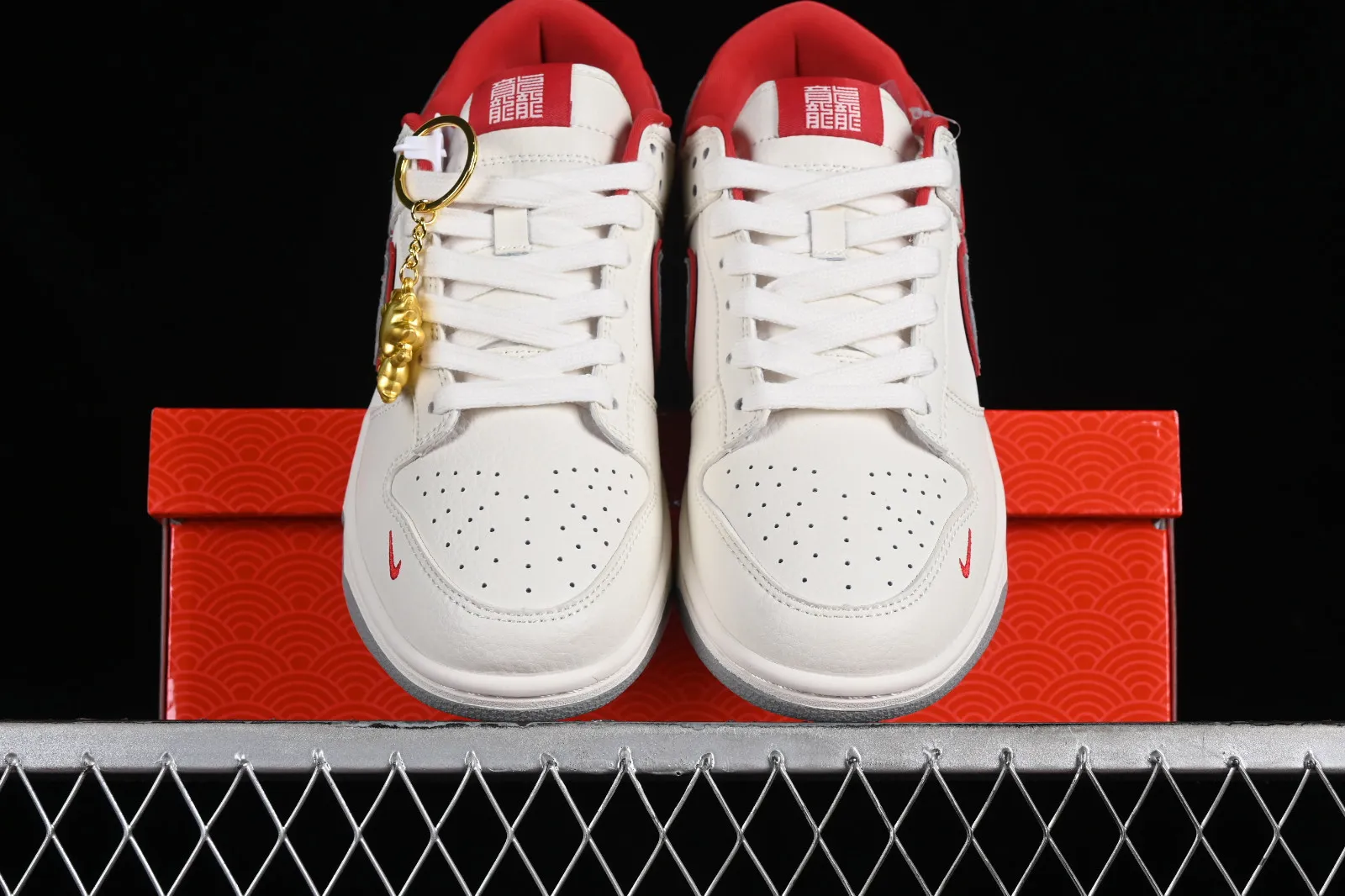 Nike SB Dunk Low CNY Off White Red Grey DQ1098-366