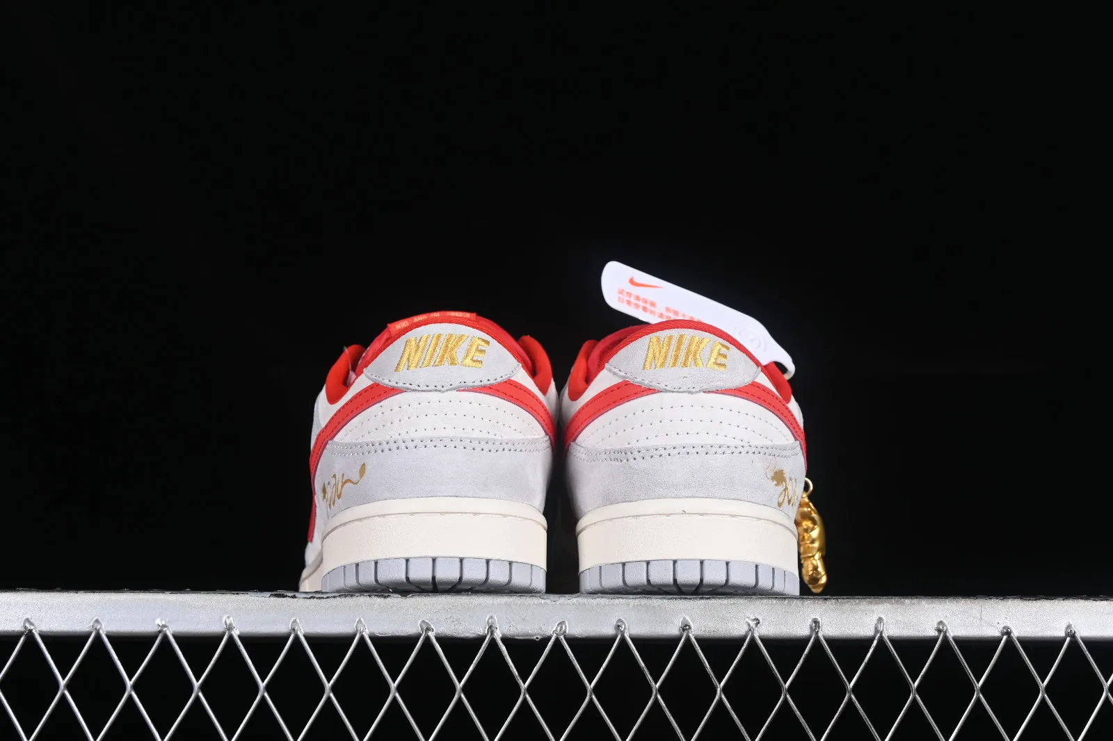 Nike SB Dunk Low Dragon Grey Red Metallic Gold FC1688-178
