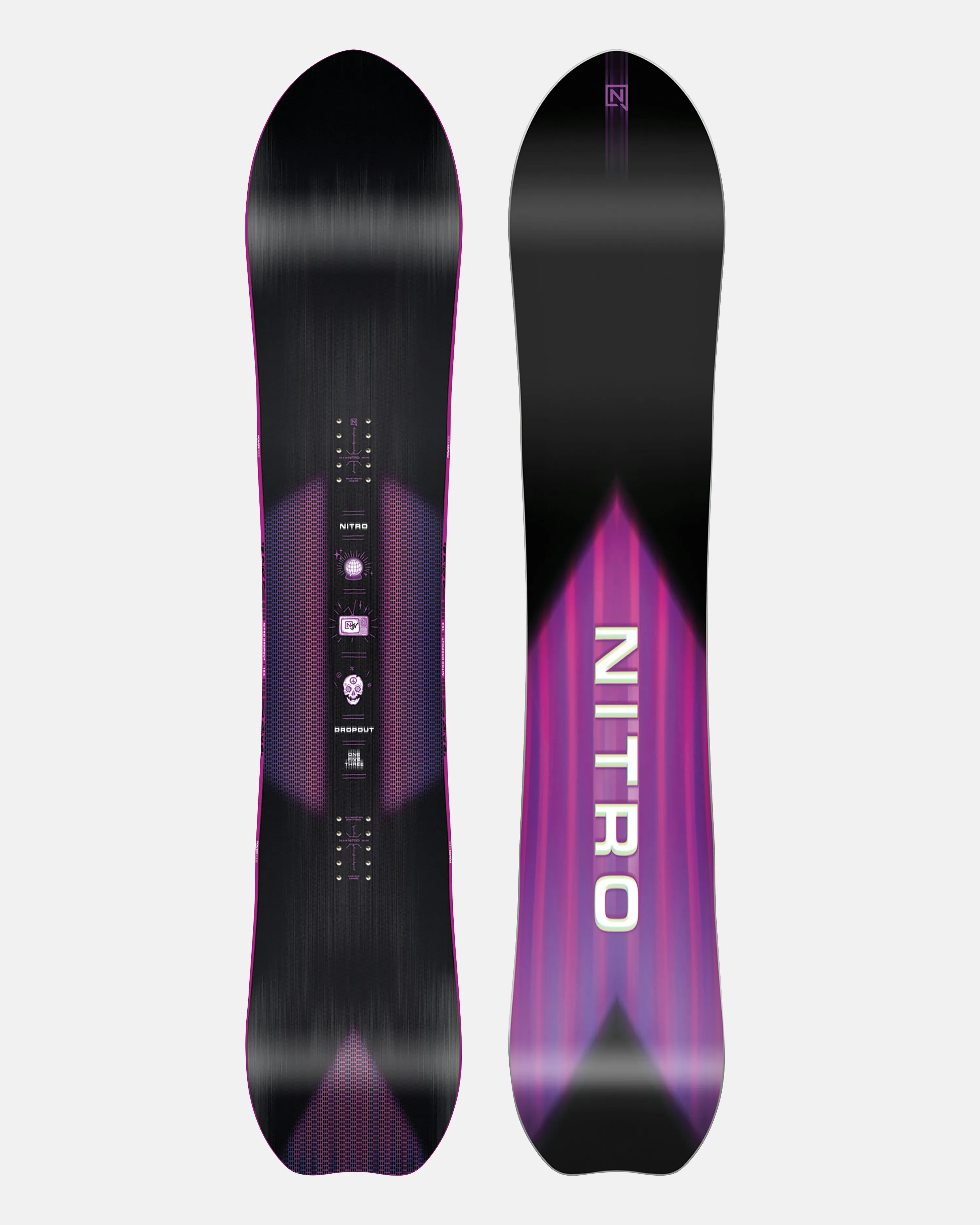 Nitro Dropout Snowboard Multi | Men | Junkyard