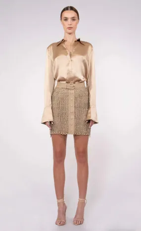 Nonchalant Kaiden Skirt - Sand