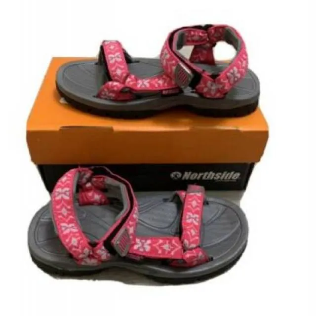 Northside Sandals Seaview Sport Fuchsia Gray Size 12 Toddler