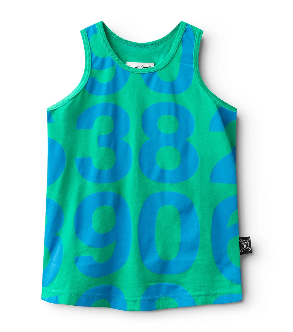 numbered tank top