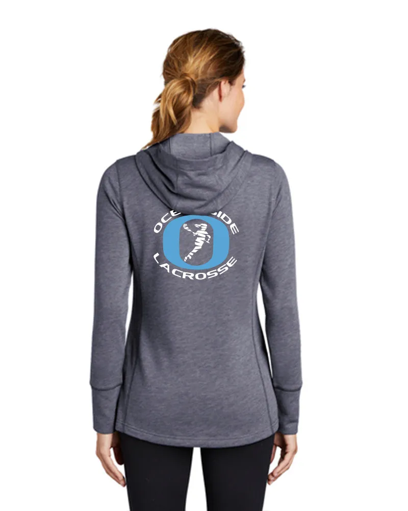 O Girls Lax Triblend Lightweight Hoodie