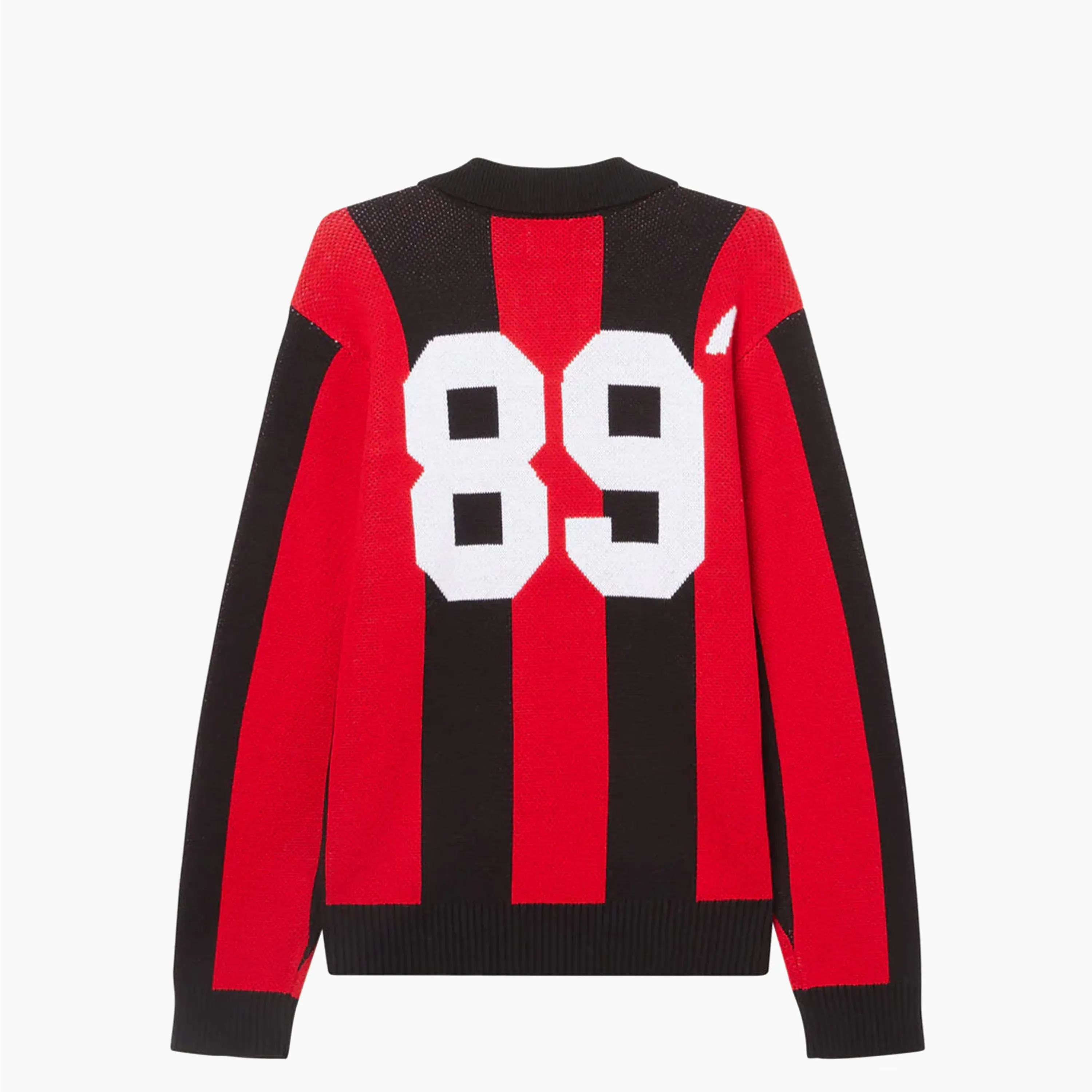 OBEY CLOTHING SOCCER JERSEY SWEATER RED 151000090