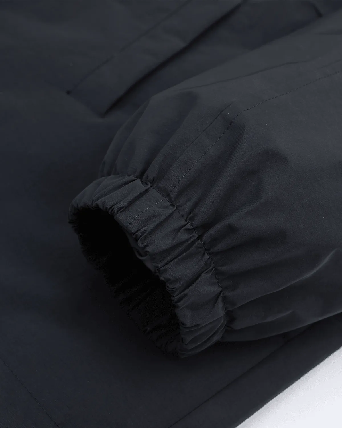Off The Label  deconstruction coach jacket black