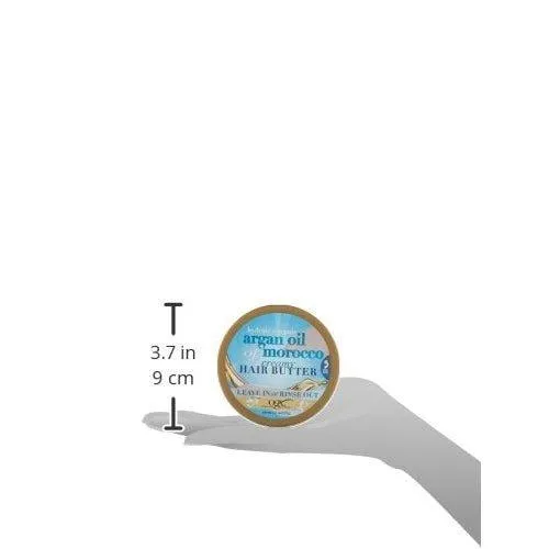 OGX Hydrate & Repair + Argan Oil of Morocco Creamy Hair Butter, for Dry Hair, 6.6 oz