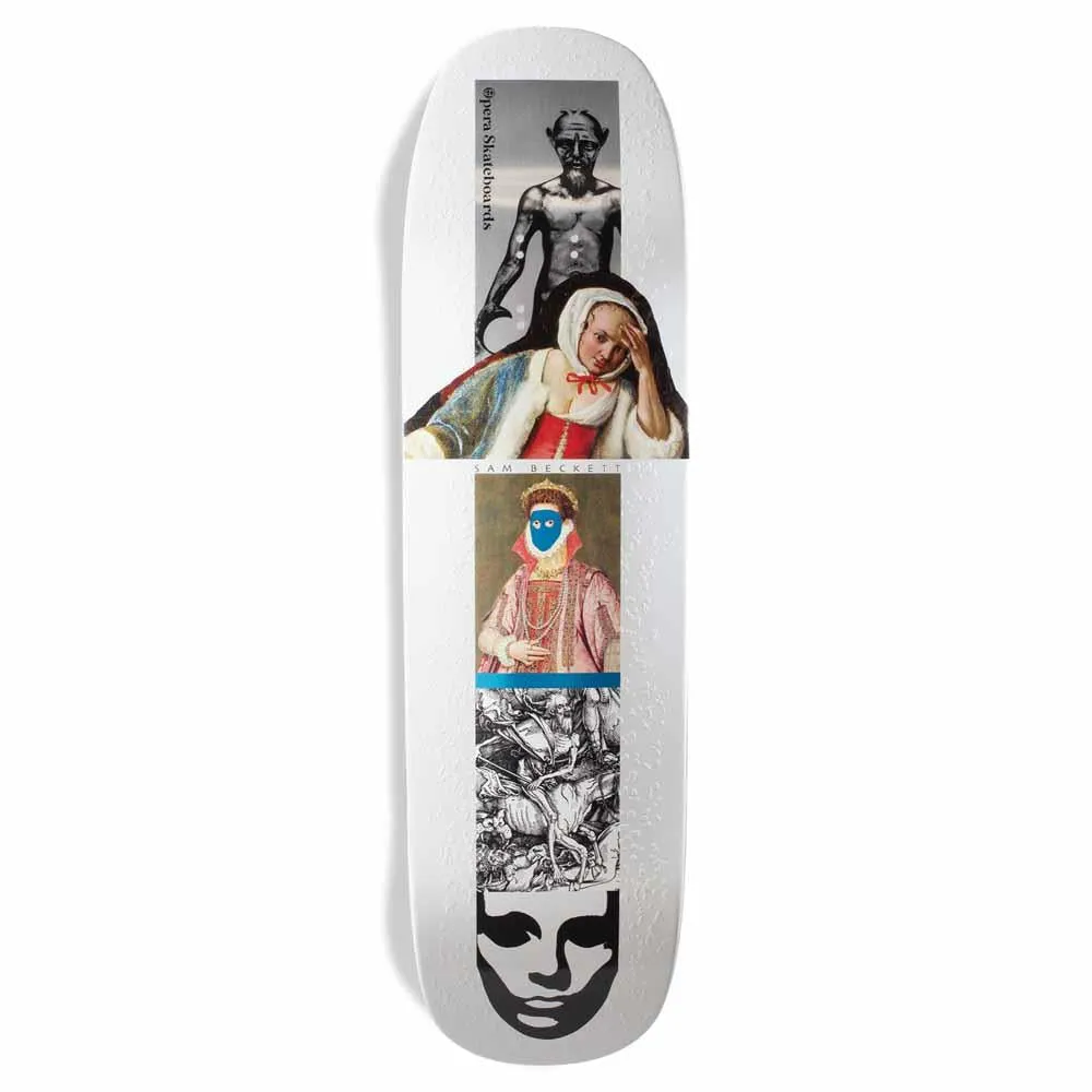 Opera Skateboards Sam Beckett Dover Ex7 Skateboard Deck Multi Colour 8.75