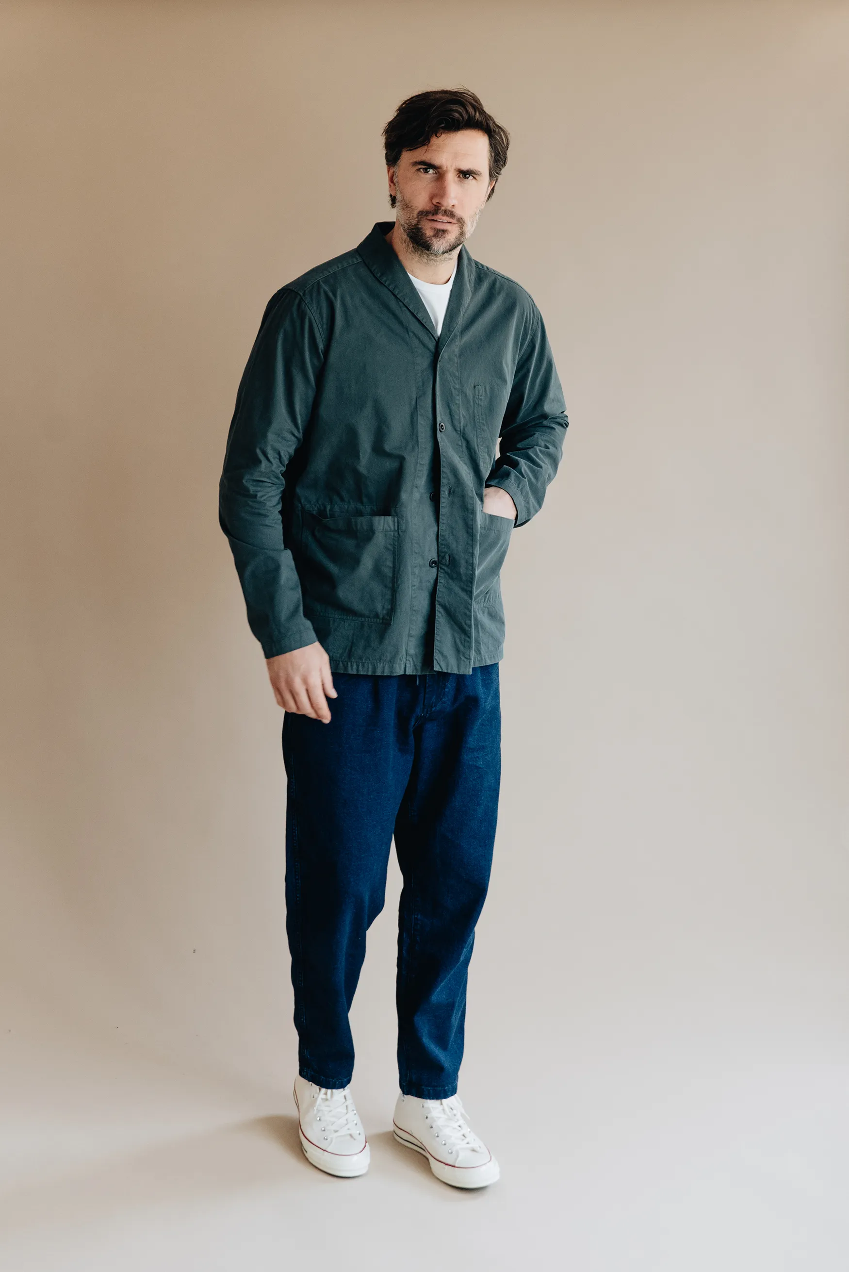 Organic Twill Artist Jacket