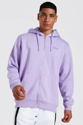 Original Man Zip Through Hoodie