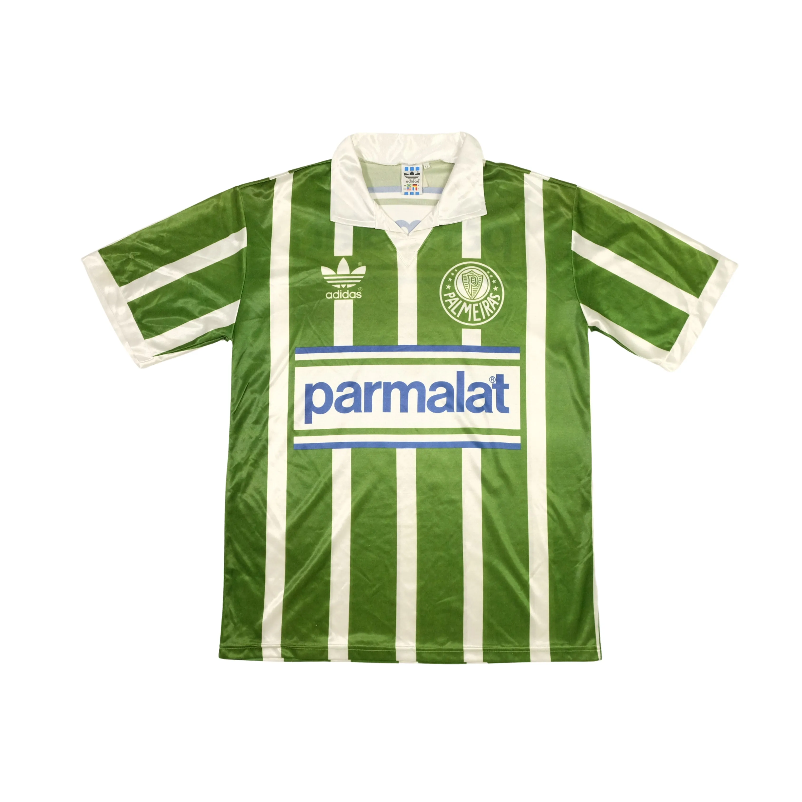 Palmeiras Brazil Adidas Original 1992 Home Football Shirt Large