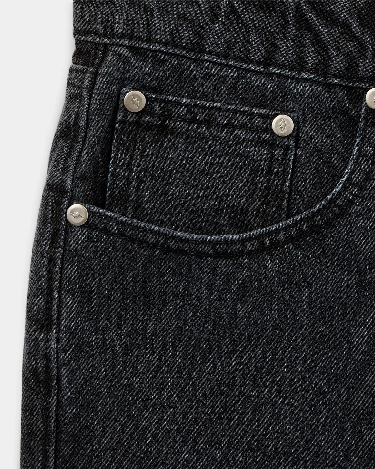 PARISSW JEANS - Washed black
