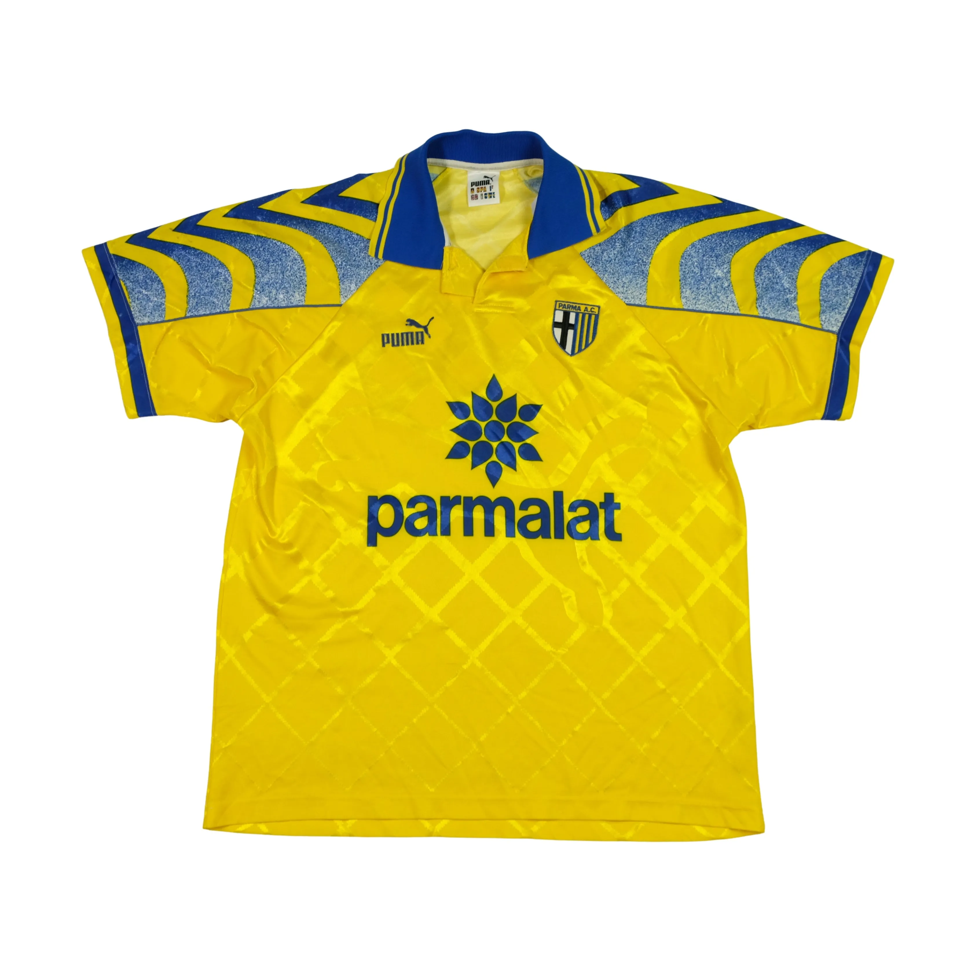 Parma AC Italy 1995/1996/1997 Original Puma Away Football Shirt Medium