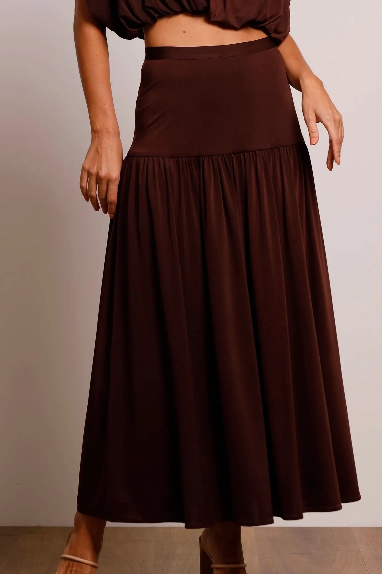 Pasduchas Equinox Skirt - Cocoa