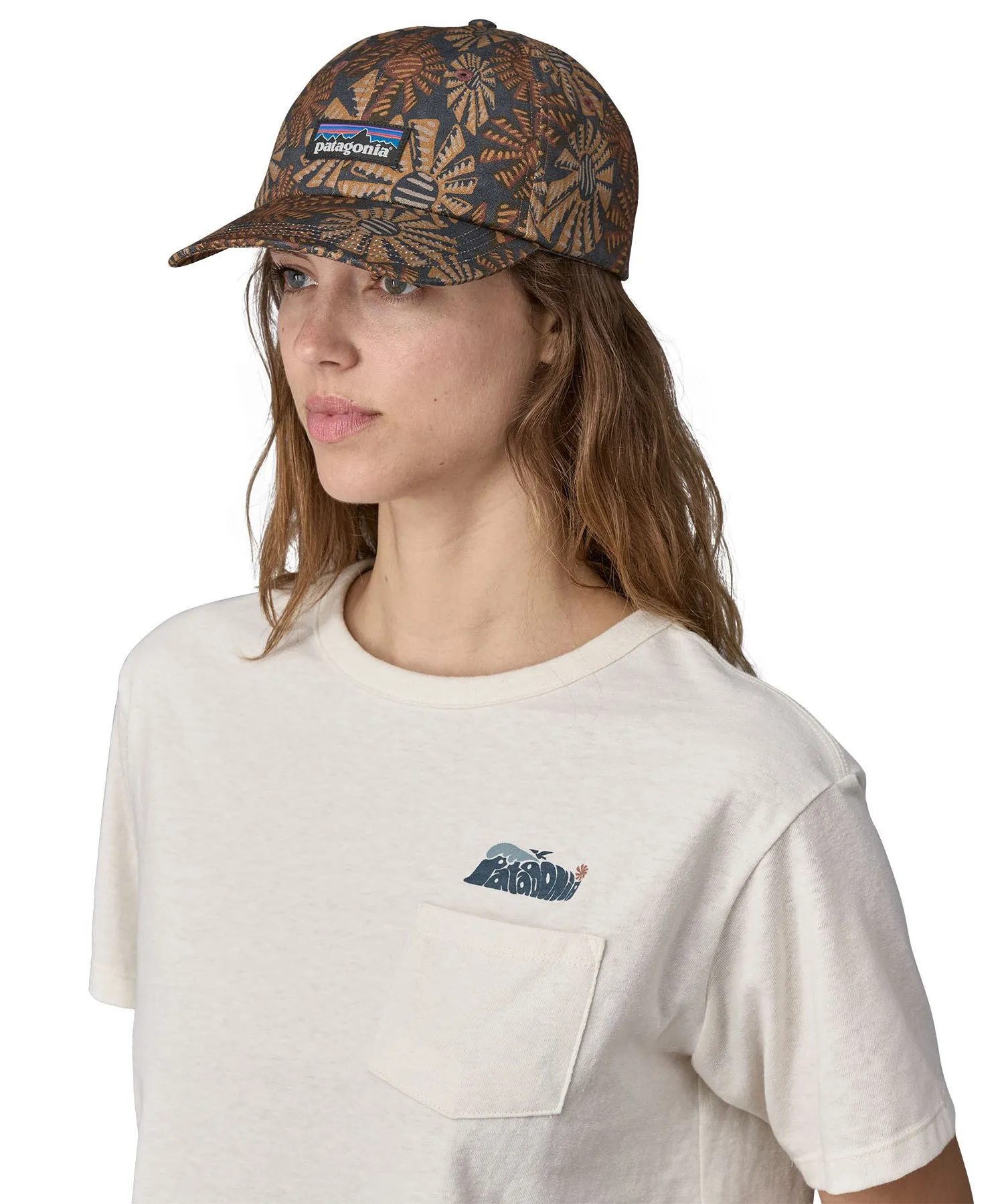 Patagonia Adult P-6 Label Trad Cap Sun Wave