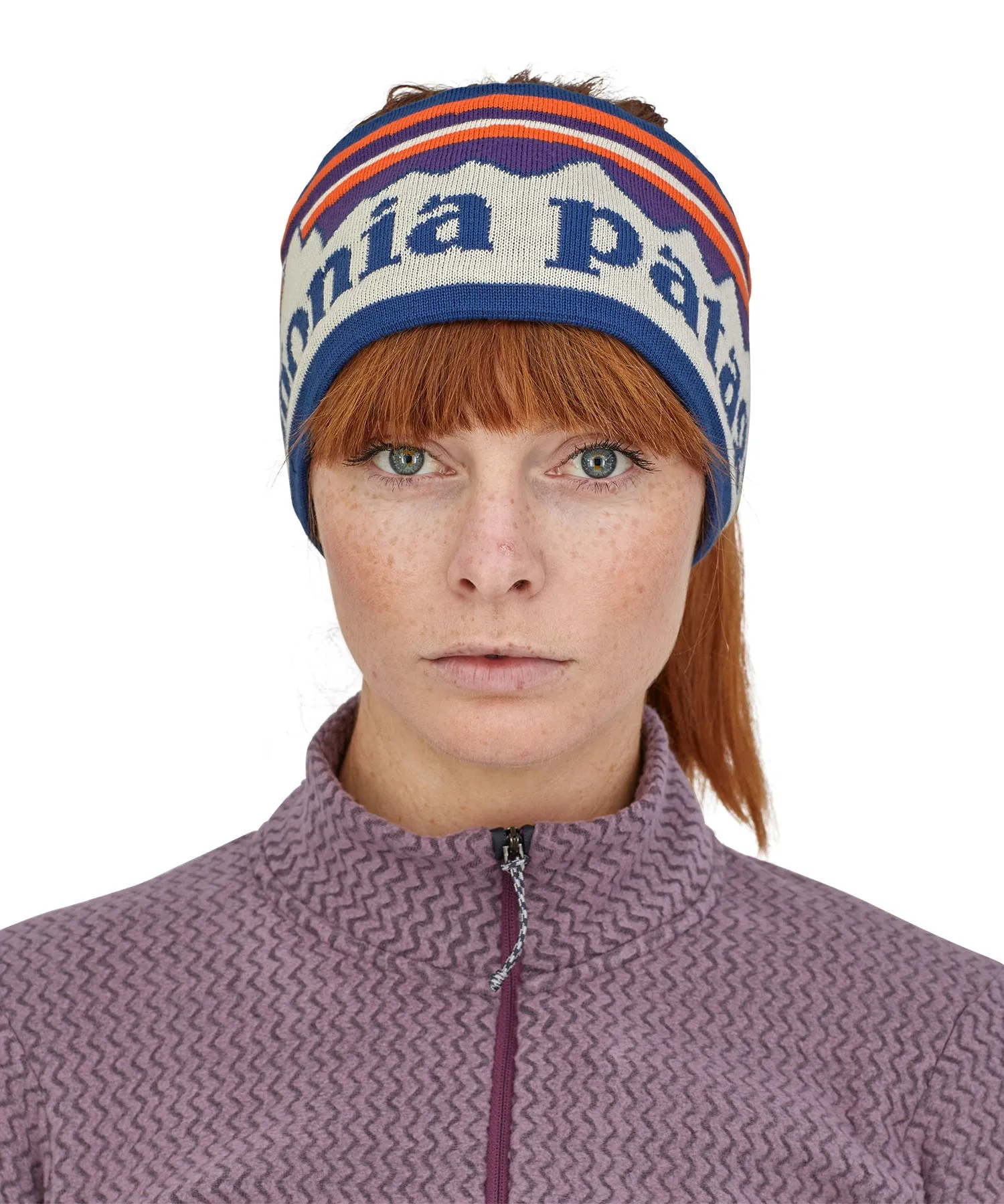 Patagonia Adult Powder Town Headband - Phosphorus Green