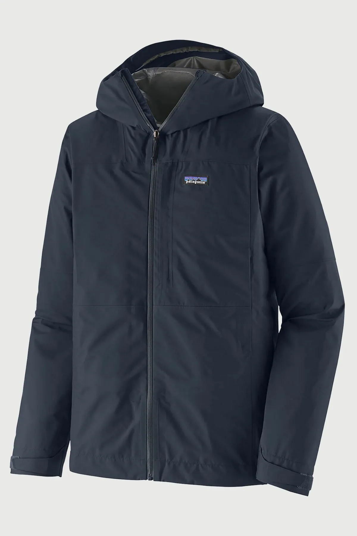 Patagonia Boulder Fork Custom Rain Jackets, Smolder Blue