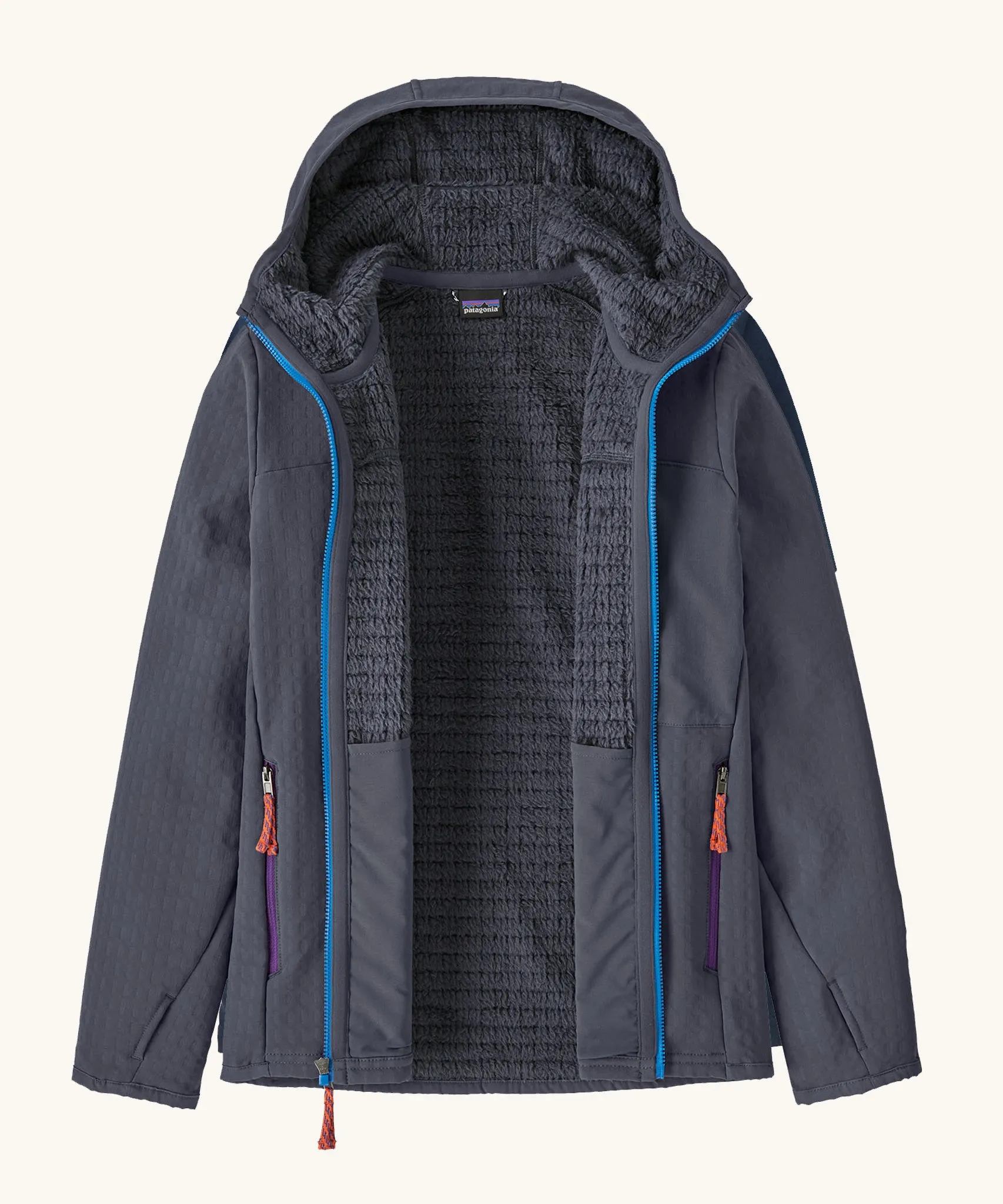 Patagonia Kids R2 TechFace Hoody - Smolder Blue