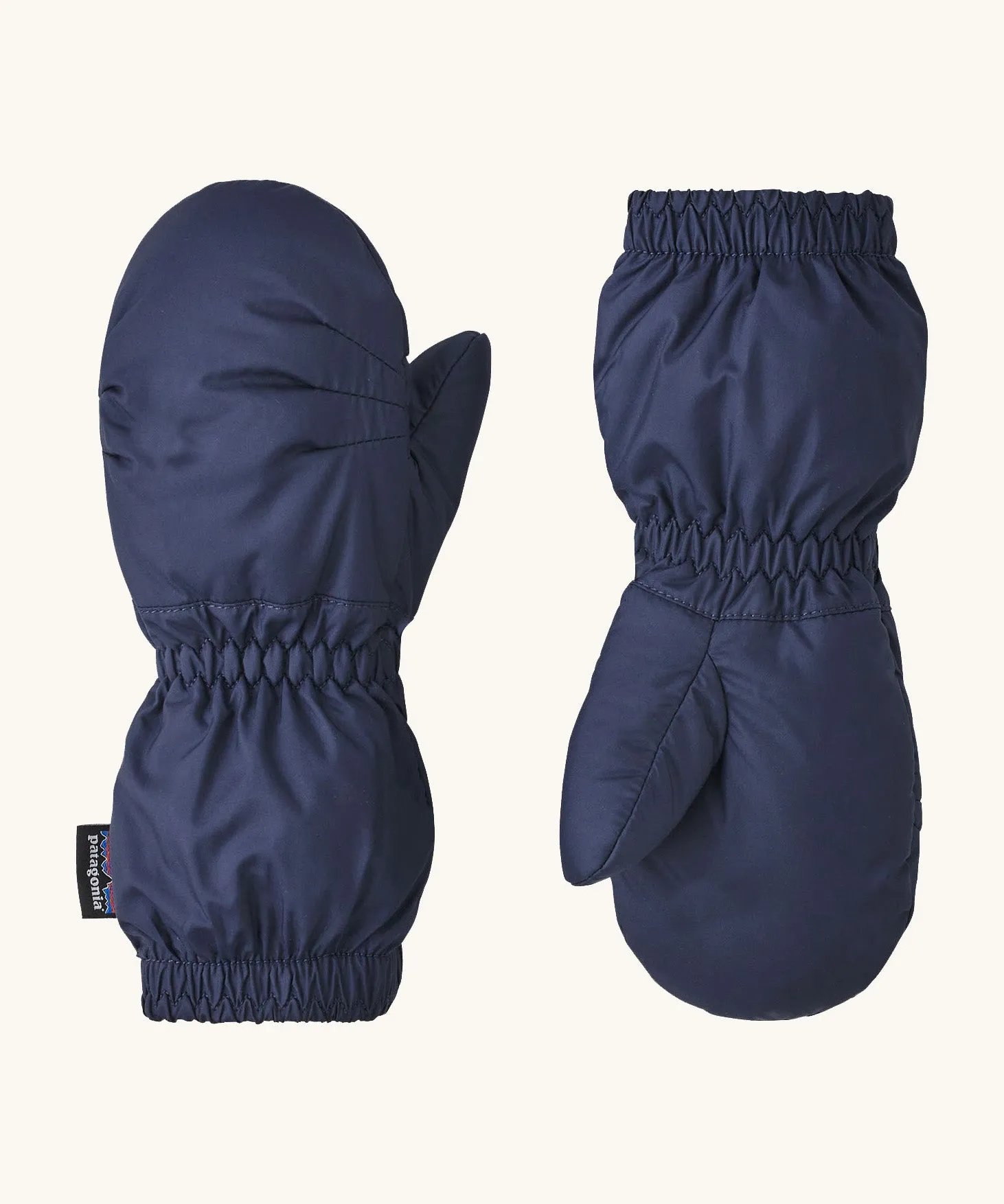 Patagonia Little Kids Puff Mitts - Navy