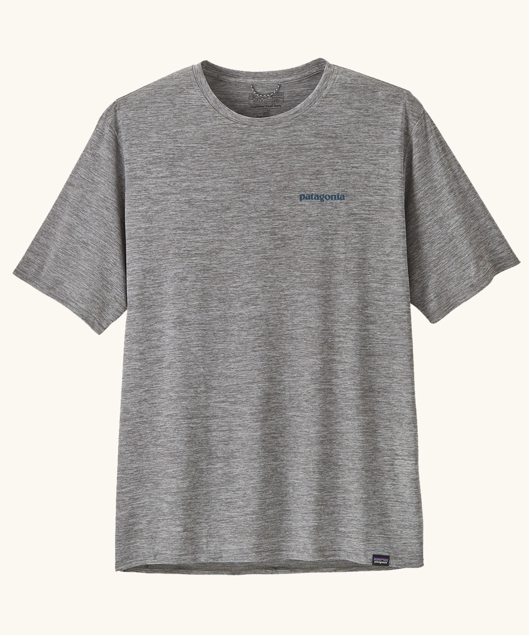 Patagonia Men's Capilene Cool Daily Graphic Shirt - Waters / Feather Grey