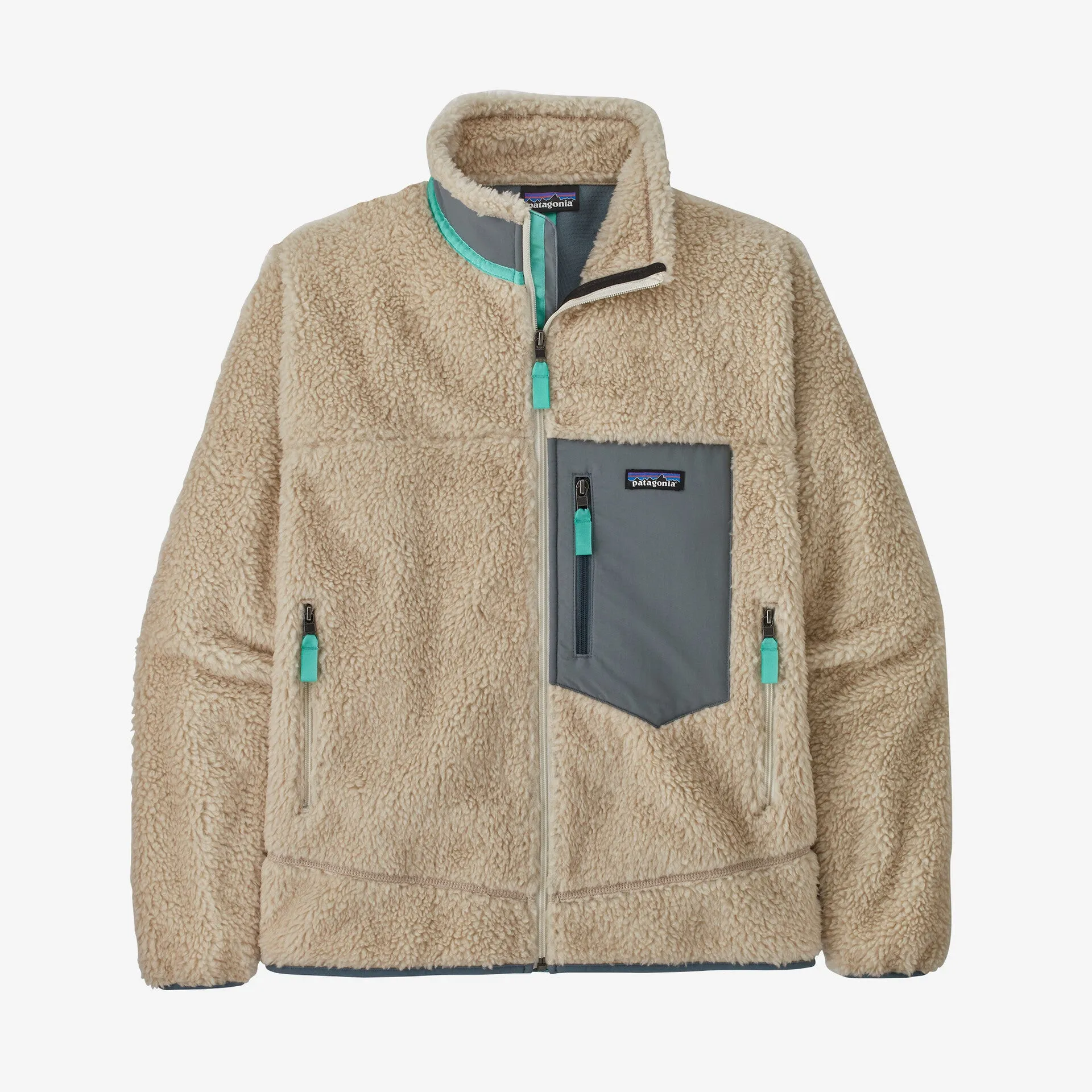 Patagonia Men's Classic Retro-X Fleece Jacket - Dark Natural / Plume Grey