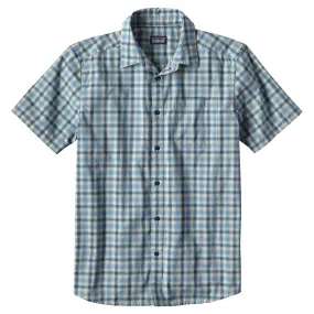 Patagonia Men's Fezzman Shirt - Costa Small: Big Sur Blue - Small
