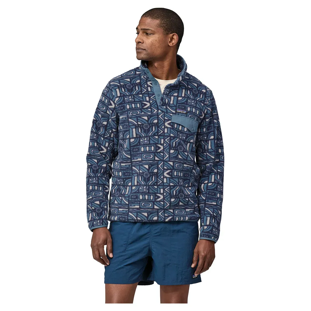 Patagonia Men's Lightweight Synchilla Snap-T Fleece Pullover - NVNY