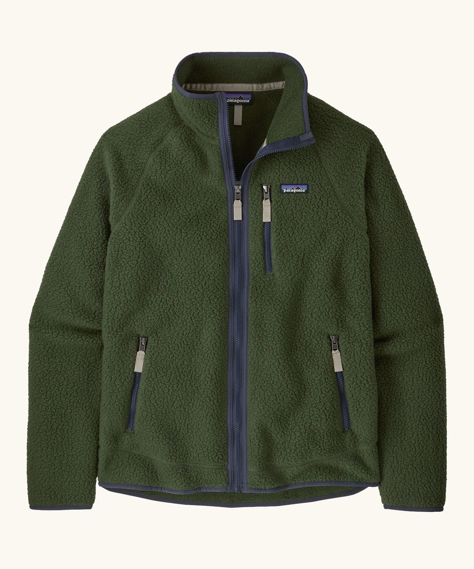 Patagonia Men's Retro Pile Fleece Jacket - Torrey Pine Green