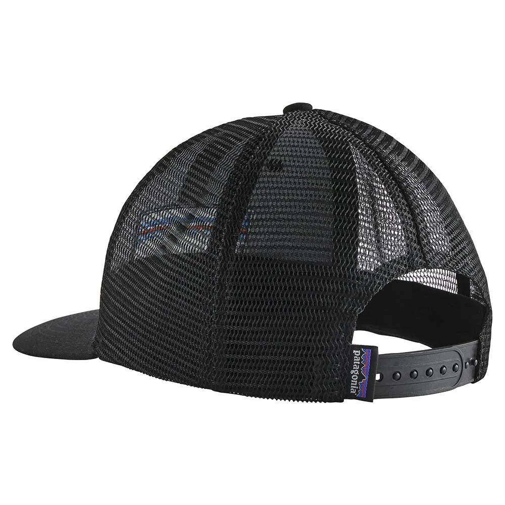 Patagonia P-6 Logo Trucker Hat - Black