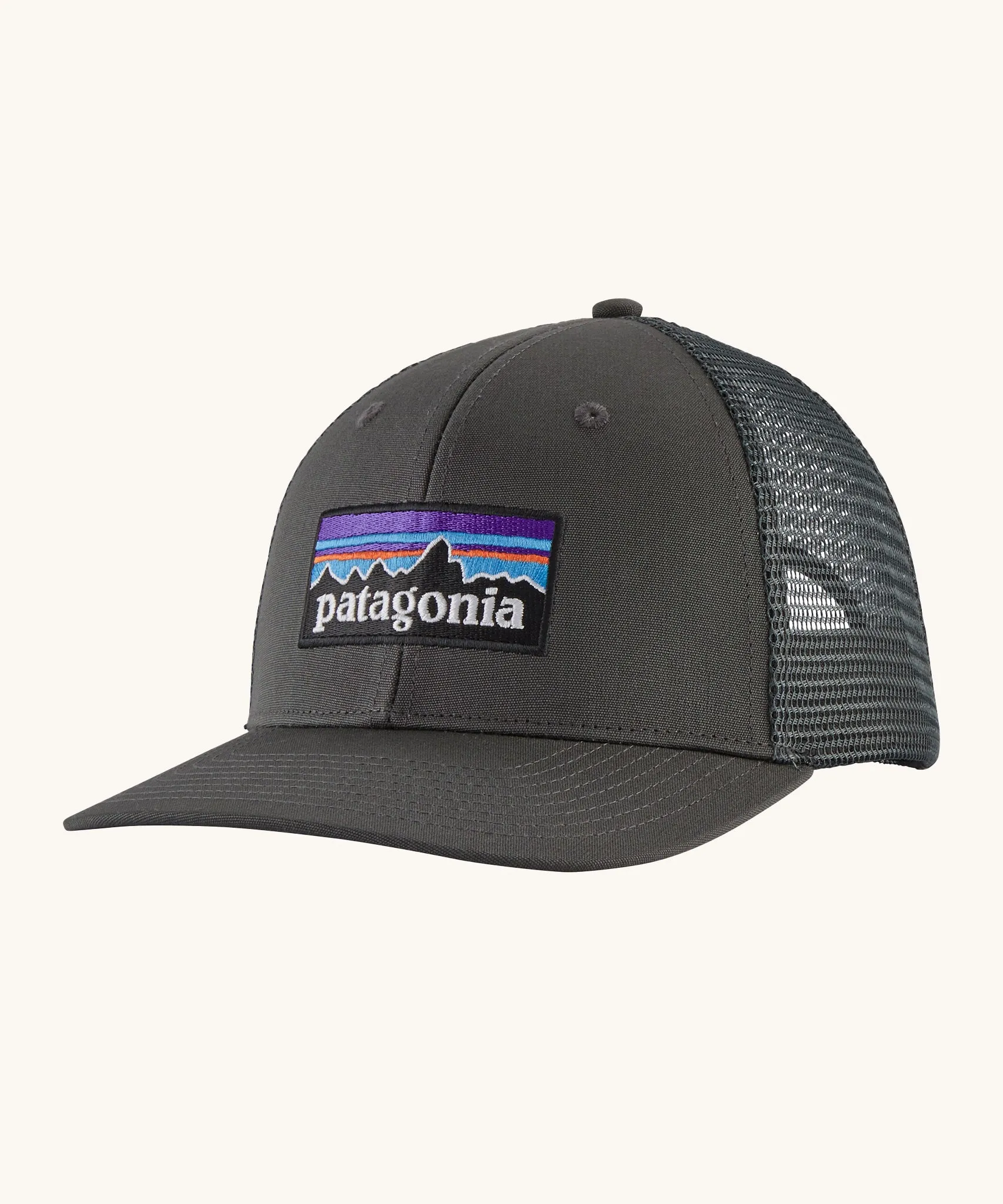 Patagonia P-6 Logo Trucker Hat - Forge Grey